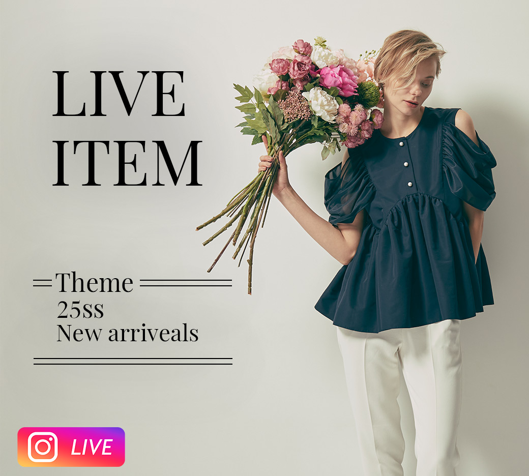 IGTV】06.27 2025SS新作商品の紹介 ｜Re.Verofonna(ヴェロフォンナ